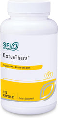 Klaire Labs SFI Health Osteothera Capsules - Hypoallergenic &amp Multifactorial Bone Support Formula with Calcium Vitamin K D3 Magnesium &amp Boron (120 Capsules)