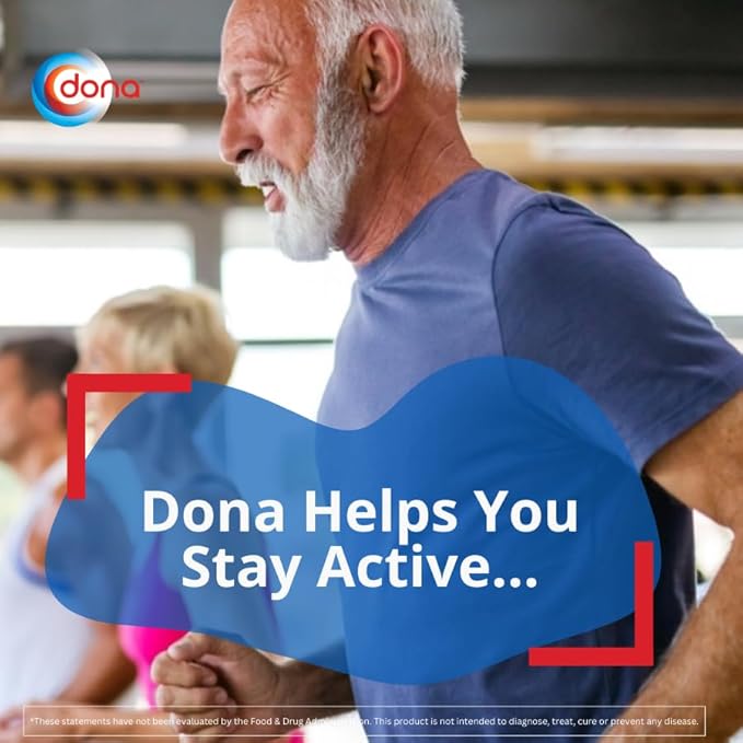 DONA Crystalline Glucosamine Sulfate 60 caplets (3 Pack)F
