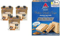 Atkins Chai Tea Latte Protein Shake with 15g Protein 3g Net Carb 1g Sugar + Atkins Peanut Butter Protein Wafer Crisps with 10g Protein 4g Net Carb 1g Sugar 5 Count
