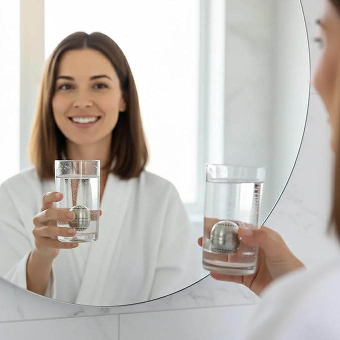 DYLN H2Bubblr Reusable Molecular Hydrogen Water Enhancer | Magnesium-Based Hydrogen Generator | Tablet Alternative | Works with Any Bottle Cup Pitcher or Container | Lasts Up to 2 Months (2 Pack)