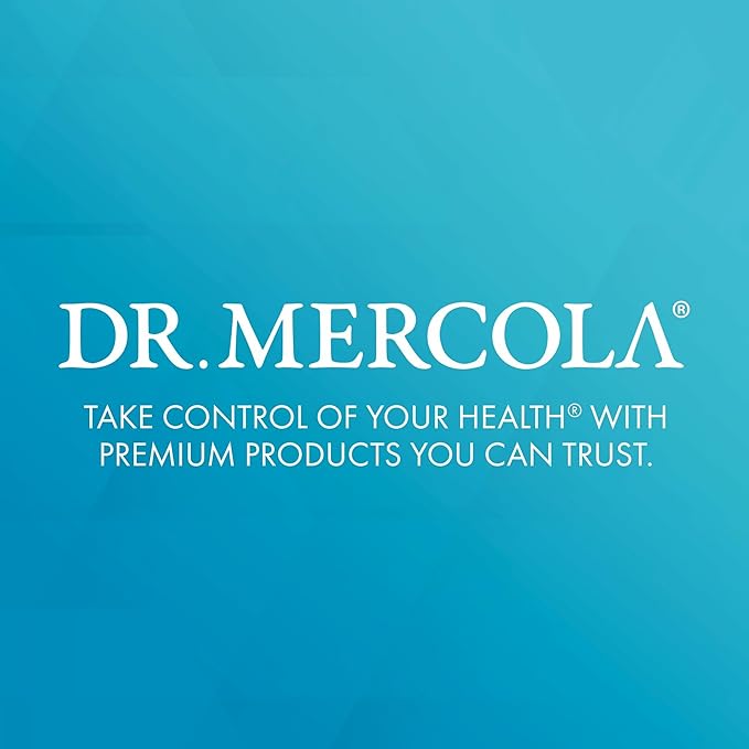 Dr. Mercola Vitamin B Complex with Benfotiamine - Supports Cellular Brain &amp Immune Health - Non-GMO Gluten-Free &amp Soy-Free - 60 Capsules (30 Servings)