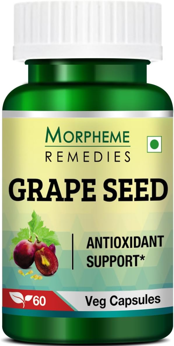 Morpheme Grape Seed Extract 500mg Extract 60 Veg Caps