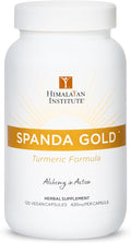 Himalayan Institute Spanda Gold Turmeric Formula 120 Capsules