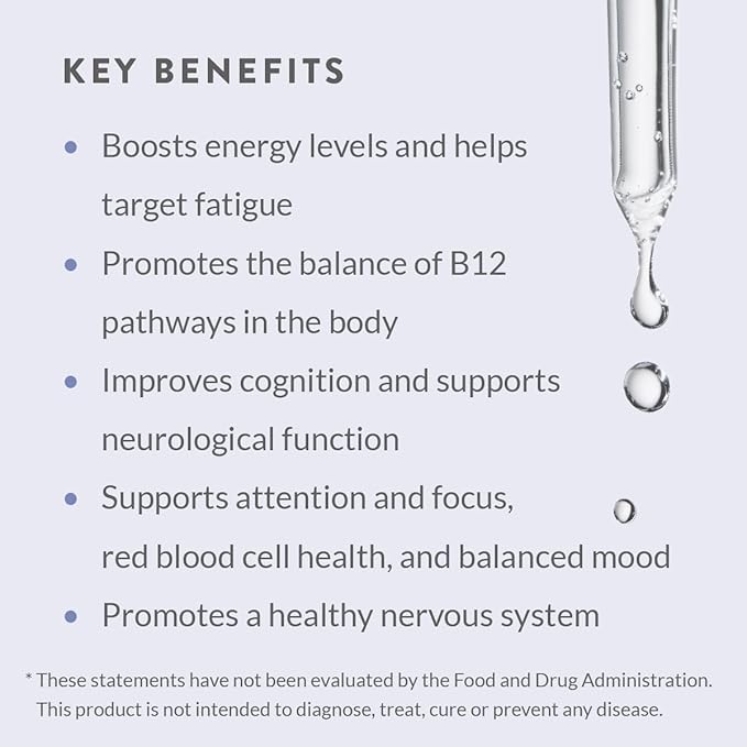 Holistic Health Methyl B12 MegaDrops™ 28ML (.95 FL oz)