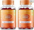 GeriCare Prebiotic Digestive Support Gummies Compare to Metamucil Fiber Gummies Berry Flavor 72 Count Plant-Based Fiber for Gut Health Non-GMO Gluten-Free Vegan Fiber Supplement (2 Pack)
