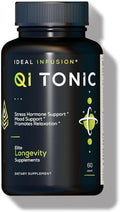 Ideal Infusion Cortisol Blocker and Mood Support: Promotes Relaxation &amp Stress Relief - Overall Wellbeing &amp Serenity Astragalus Root Ashwagandha Passion Flower (60 Servings) Vegan