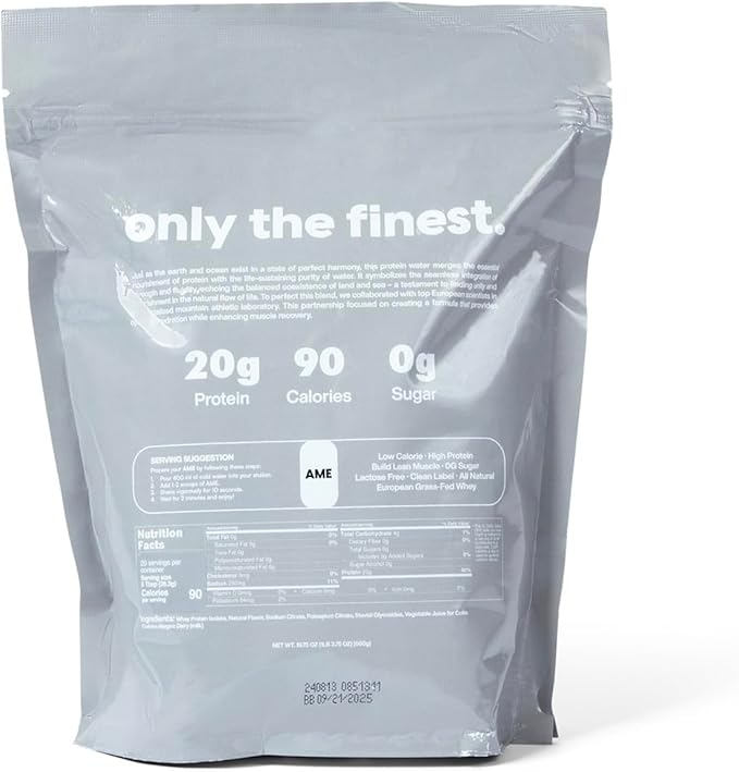 AME Protein Powder | Rouge (Watermelon) - 20g of Protein 20 Servings Per Bag Protein for Muscle Recovery Mix with Water