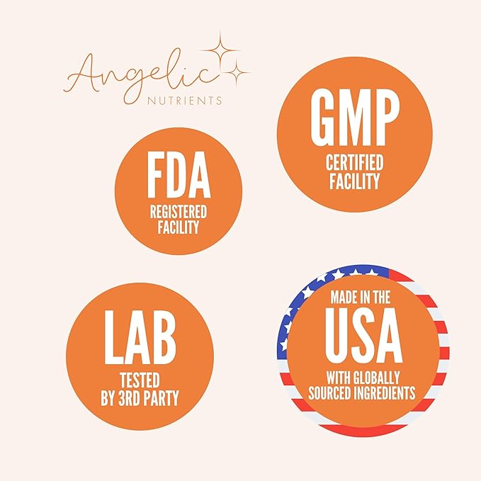 Magnesium Glycinate 830mg | 90mg Elemental Magnesium 90 Capsules High Absorption (Vegan Friendly Non Buffered Gluten Free Non-GMO) by Angelic Nutrients