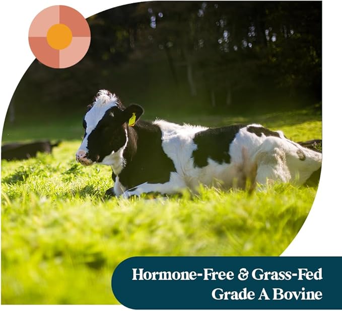 Pattern Wellness Collagen Peptides Powder (Type I &amp III) - Hair Nails Skin &amp Joint Support - Grass Fed &amp Pasture-Raised - Hydrolyzed Non-GMO Dairy Free &amp Keto-Friendly - Unflavore