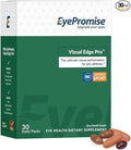 EyePromise Vizual Edge Pro Supplement - 30 Single-Serving Pill Packets 30-Day Supply - Visual Performance Eye Vitamin with 26mg Zeaxanthin &amp 8mg Lutein for Vision Quality &amp Clarity