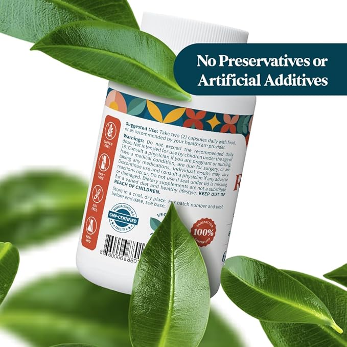 Pattern Wellness Resveratrol with Fisetin – Supports Cellular Heart &amp Immune System Health – Promotes Antioxidant Protection – Vegan Non-GMO Gluten-Free – 60 Capsules