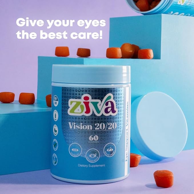 ZIVA Vision 20/20 (60 Gummies)