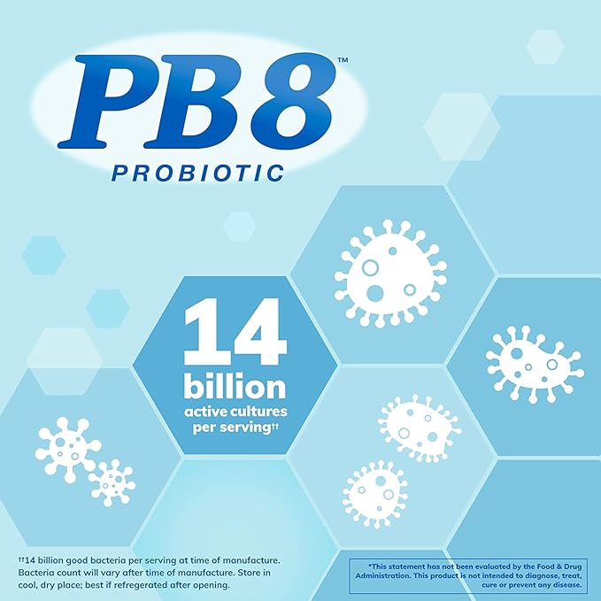Nutrition Now PB 8 ProBiotic Acidophilus Vegetarian - 120 VegCap 2 Pack
