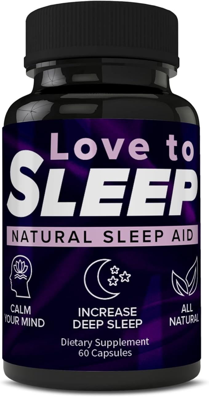 Andro400 Love to Sleep Natural Sleep Aid 60 Count