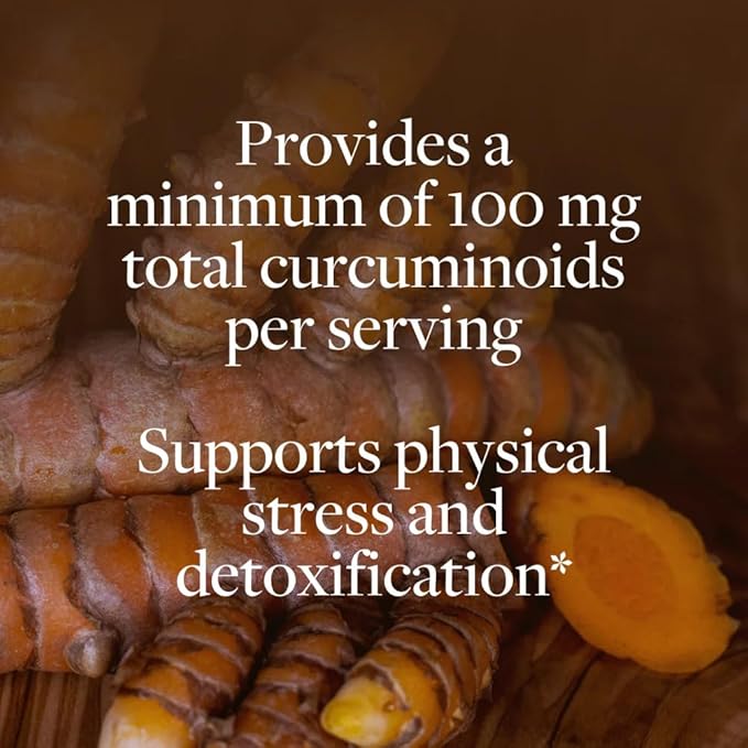 Regenerative Turmeric - Regenerative Organic Certified - Curcumin for Joint Health &amp Mobility Physical Discomfort- Containing Curcuminoids -Vegan Non-GMO - 60 Capsules - 30 Servings