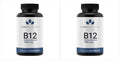 Luma Nutrition Vitamin B12 Methylcobalamin 1000 mcg - High Potency Vegan Supplements for Men &amp Women - Energy &amp Metabolism - Pure B12 Vitamins - 60 Capsules - Made in USA (Pack of 2)
