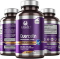 Smart Nutra Labs Quercetin 1000mg- 180 Vegan Capsules 100% Pure Quercetin Supplement- Non-GMO Gluten Free Third Party Tested