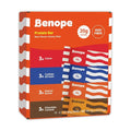 Benope Protein bar Best Flavors Variety Pack 60g x 12ea high protein low sugar low carb energy bar nutritious snack high protein snacks