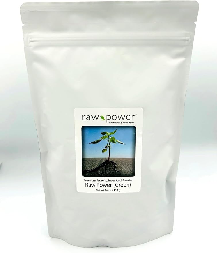 Raw Power! Protein Superfood Green (16 oz raw Protein/superfood Blend)