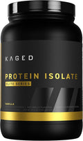 Kaged Whey Protein Isolate Elite Powder | Vanilla | Whey Casein &amp Milk Protein Blend | Post Workout Recovery Drink | Supports Muscle Building | Supplements for Men &amp Women | 2 lbs