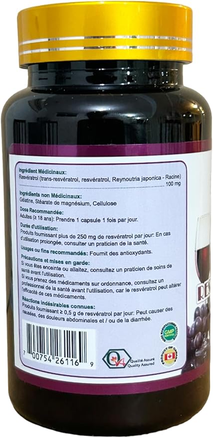 100MG Resveratrol 90Capsules
