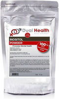 Dual Health Body &amp Mind Inositol Powder (8 oz) Pure Vitamin B8 Antioxidants Bulk Supplements 1000mg per Serving
