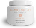Isagenix Cleanse for Life - Powder Supplement for Cleanse Drink with No Laxatives or Diuretics - Support Metabolism with Vitamin B12 &amp Niacin -Peach Mango -3.4 Oz (16 Servings)
