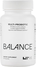 LTH Balance Multi Pro 30B Probiotic - Trusted by Life Time Members - 30 Billion CFUs - Dairy-Free &amp Shelf-Stable Supplement - Gut &amp Immune Support - 30 Capsules (30 Servings)