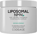 Codeage Liposomal NMN &amp TMG Supplement - Nicotinamide Mononucleotide NAD+ Precursor Betaine Anhydrous Trimethylglycine TMG - Non-GMO - 30 Capsules