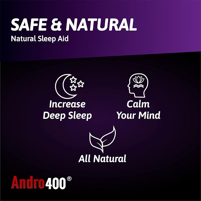 Andro400 Love to Sleep Natural Sleep Aid 60 Count