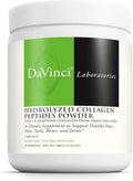 DAVINCI Laboratories Collagen Peptides - Pure Hydrolyzed Bovine Collagen Protein Powder - Gluten-Free Non-GMO Supplement for Bone Joint Skin &amp Gut Health - Unflavored - 500 g (25 Servings)