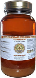 Hawaii Pharm Turmeric Liquid Extract Professional Grade Small Batch Crafted Turmeric (Curcuma Longa) Tincture Herbal Supplement 32 fl.oz