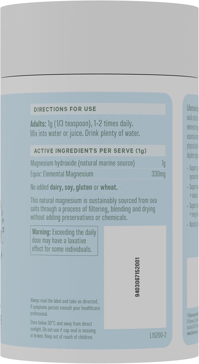 Lifestream Natural Magnesium 150g