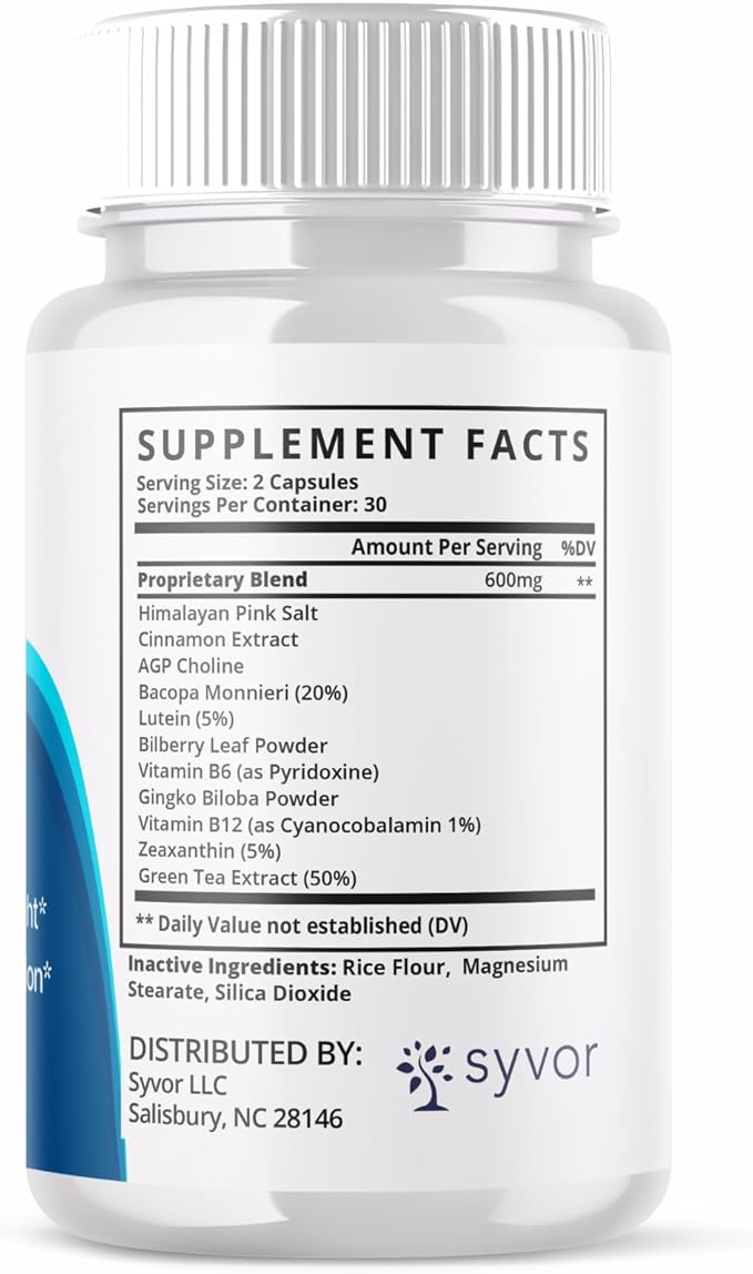 (5 Pack) Optivell Vision Support Formula Opti Vell Eye Health (300 Capsules)