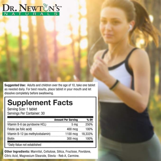 Dr Newton Naturals B12 Advantage 30 Fast Melt Tabs