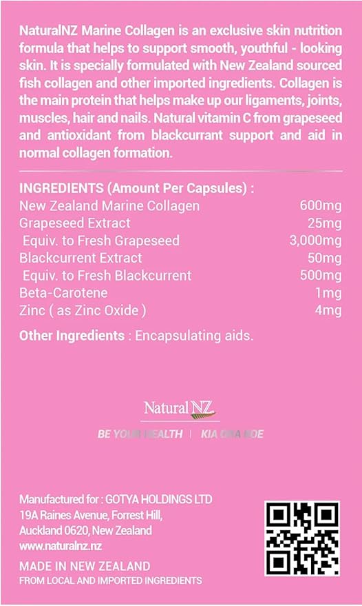 Premium Marine Collagen 1-A-Day 60 Vege Capsules (3)