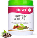 OZiva Protein &amp Herbs Women with Multivitamins Curcumin Shatavari Tulsi for Improved Metabolism Hormonal Balance &amp Skin Hair Health 1.1 lbs Cafe Mocha. Soy Free Gluten Free Non GMO