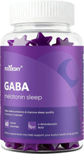 GABA Sleep Gummies | Natural Mood Support &amp Restful Sleep | 60 Gummies | Sugar-Free Calorie-Free | Non-Habit Forming (1PCS)