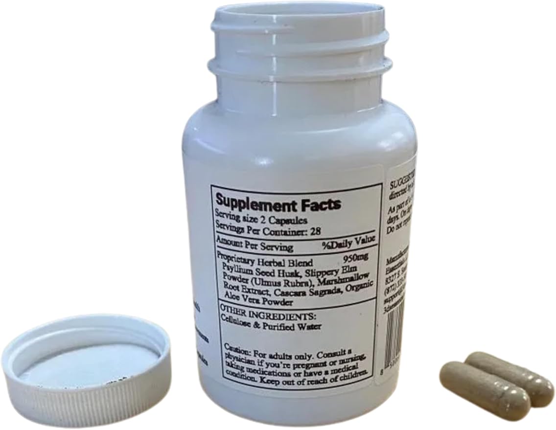 3D's Essentials Complete Gut Support - Activated Charcoal Black Walnut Blend Colon Support - 3 Bottles