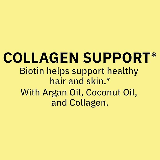 SUREFECT Spring Valley Extra Strength Hair Skin &amp Nails Collagen Support Softgels 5000 mcg Biotin 120 Count + Organizer