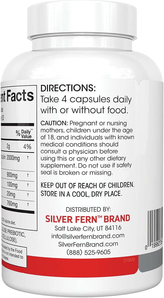 Silver Fern Cleanse - Daily Gut - 1 Bottle - 120 Capsules - 30 Day Supply - Immunoglobulin G A &amp M -(IgG IGA IgM) - Postbiotic