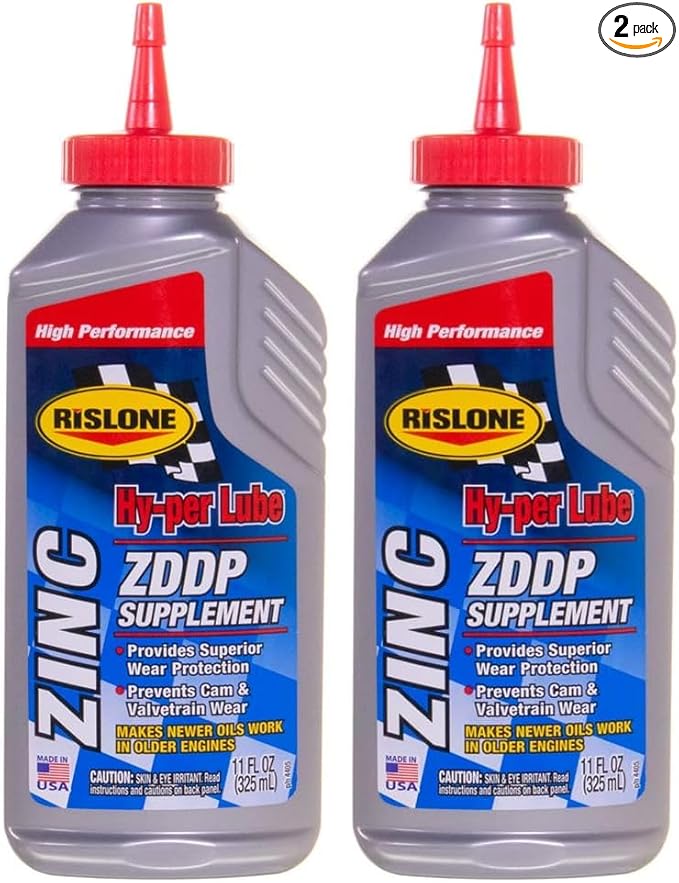 Rislone Hy-per Lube Zinc ZDDP Supplement - 11 oz. (Pack of 2)