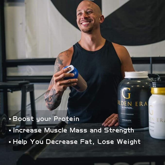 Whey Protein Compound Powder Vanilla Flavor Gluten-Free 5 Pounds