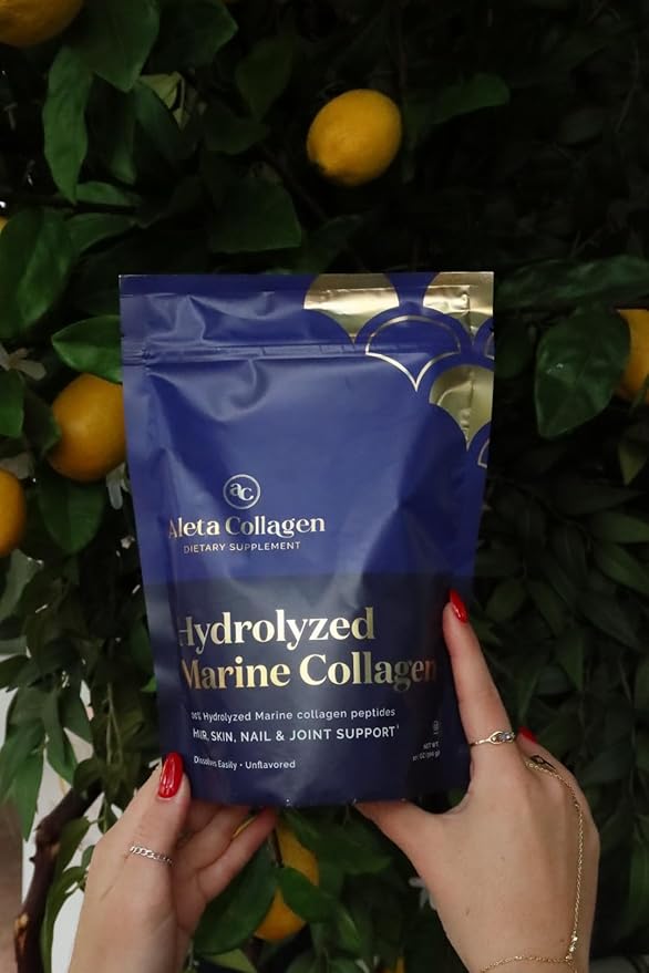 Kosher Marine Collagen OU Pareve. 100% Hydrolyzed Marine Collagen Peptides. (2 Bags)