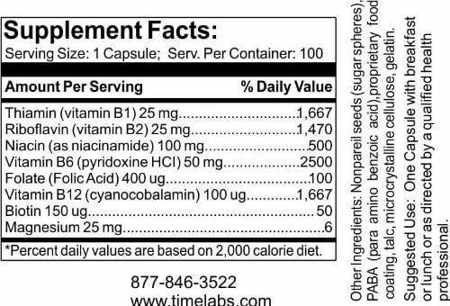 B-Complex Capsules (100)