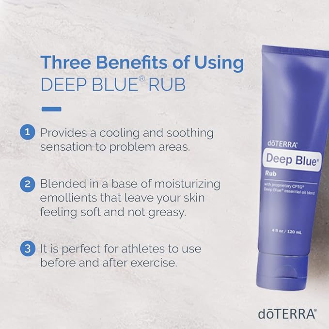 doTERRA Deep Blue Rub - 4 oz (2 Pack)