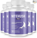 NiteHush Pro – Nighttime Chewable Formula with Ivy Extract Quercetin &amp Citrus Compounds – Non-GMO Natural No Stimulants Made in USA GMP Certified– 30 Chewables 6 Month Supply
