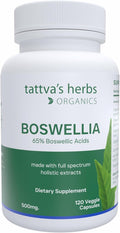 Tattva's Herbs Boswellia Serrata Supplement Joint Support for Men &amp Women Supercritical (CO2) Extract 120 Count 500 mg - 25 Years of Premium Service from