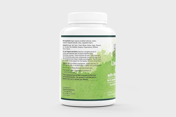 Liver Support &amp Detox Supplement – 2-Month Liver Cleanse Formula with Milk Thistle N‑Acetyl Cysteine (NAC) &amp Artichoke – Antioxidant Detox &amp Healthy Liver Function – 120 Capsules