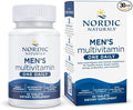 Nordic Naturals Men’s Multivitamin One Daily - Bone Energy &amp Blood-Vessel Support - Immunity Supplement - 20 Essential Nutrients - 30 Tablets - 30 Servings